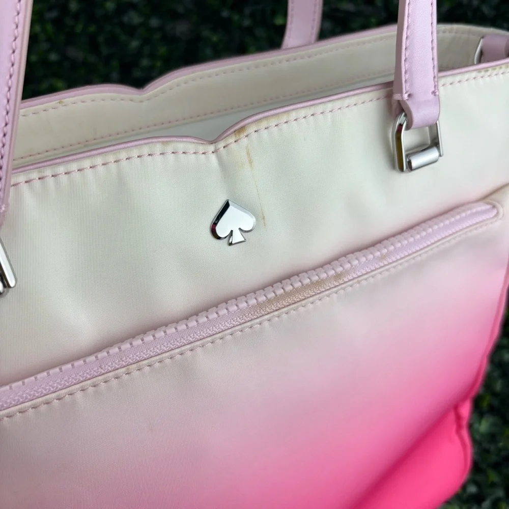 KATE SPADE NEW YORK JAE DEGRADE MEDIUM SATCHEL OMBRE TOTE BAG
